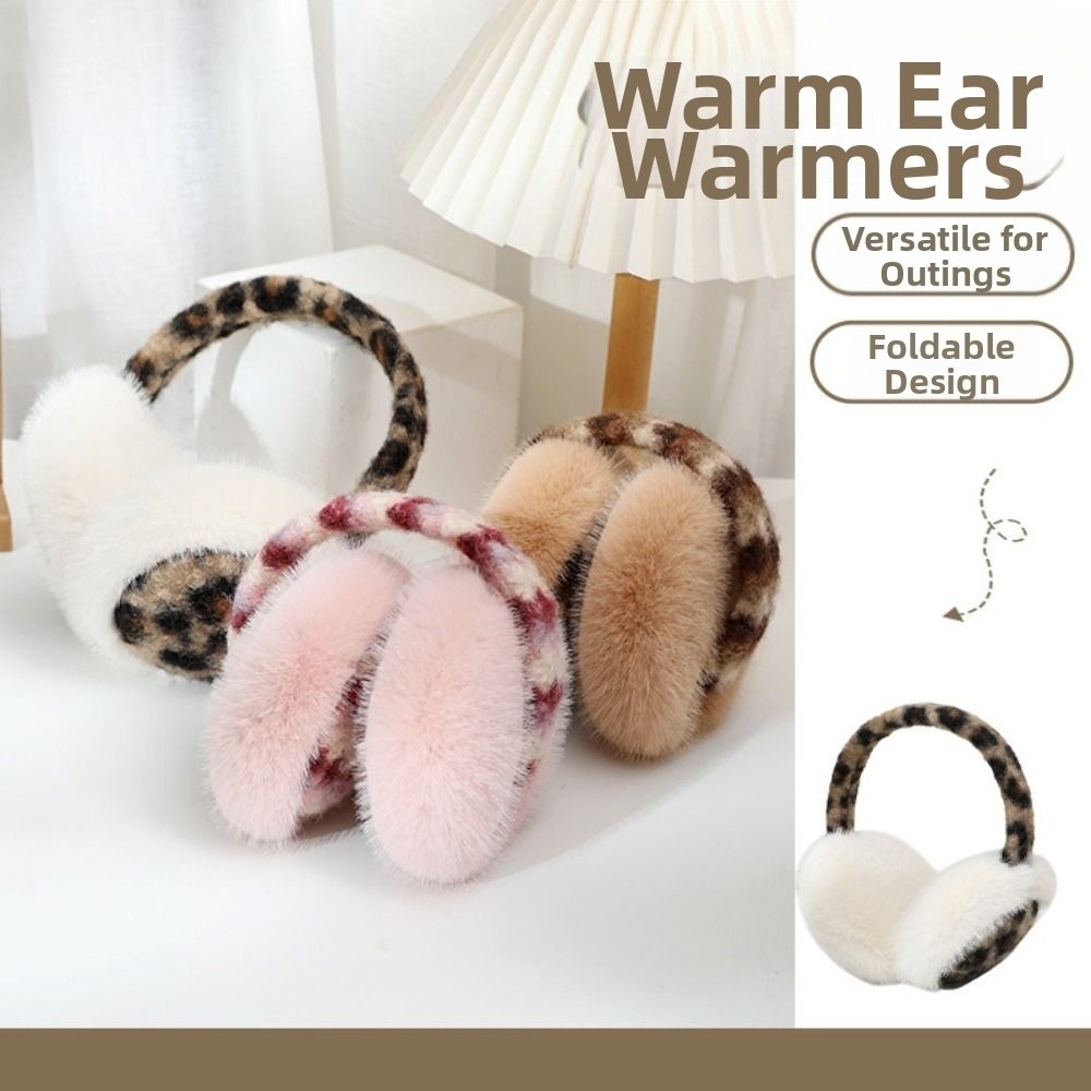 ファッション折りたたみ式ぬいぐるみイヤーマフ厚くて柔らかいか - Earmuffs Foldable のレビューと価格