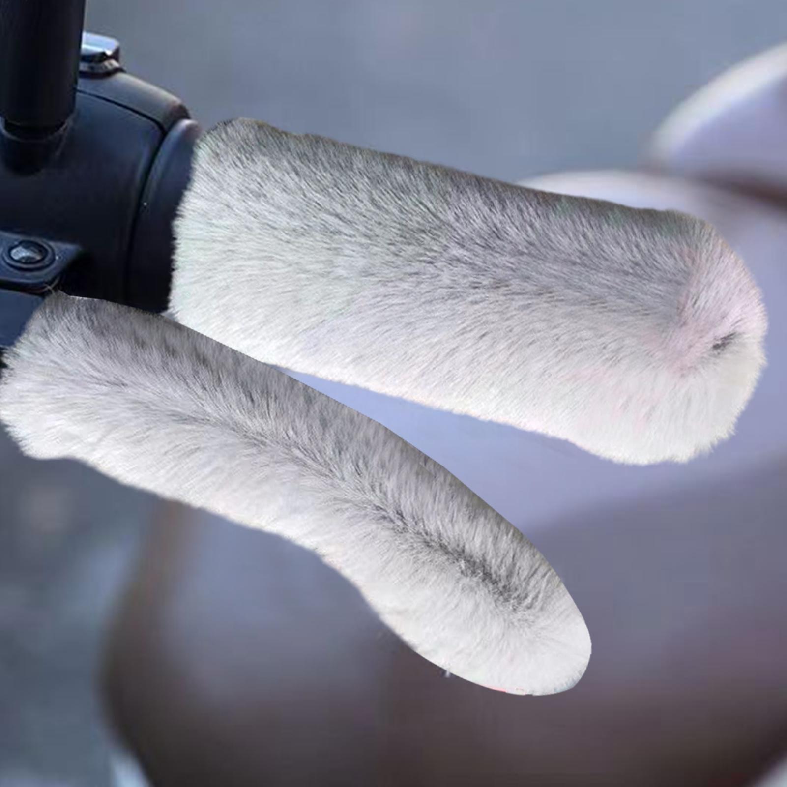 オートバイハンドグリップぬいぐるみ滑り止めプロテクター冬電動 - Hand Warmer Electric のレビューと価格