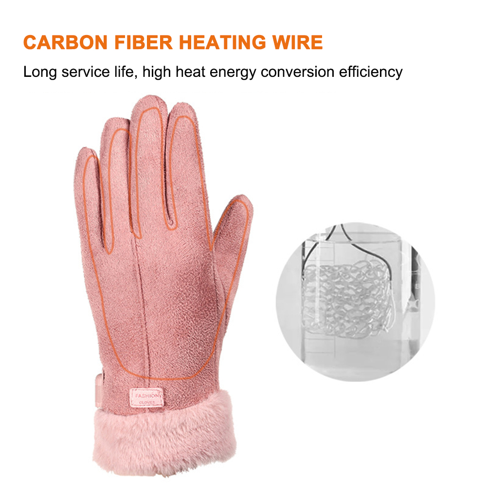 USB 電熱手袋屋外サーマルグローブハンドウォーマー冬スキー - Hand Warmer Electric のレビューと価格