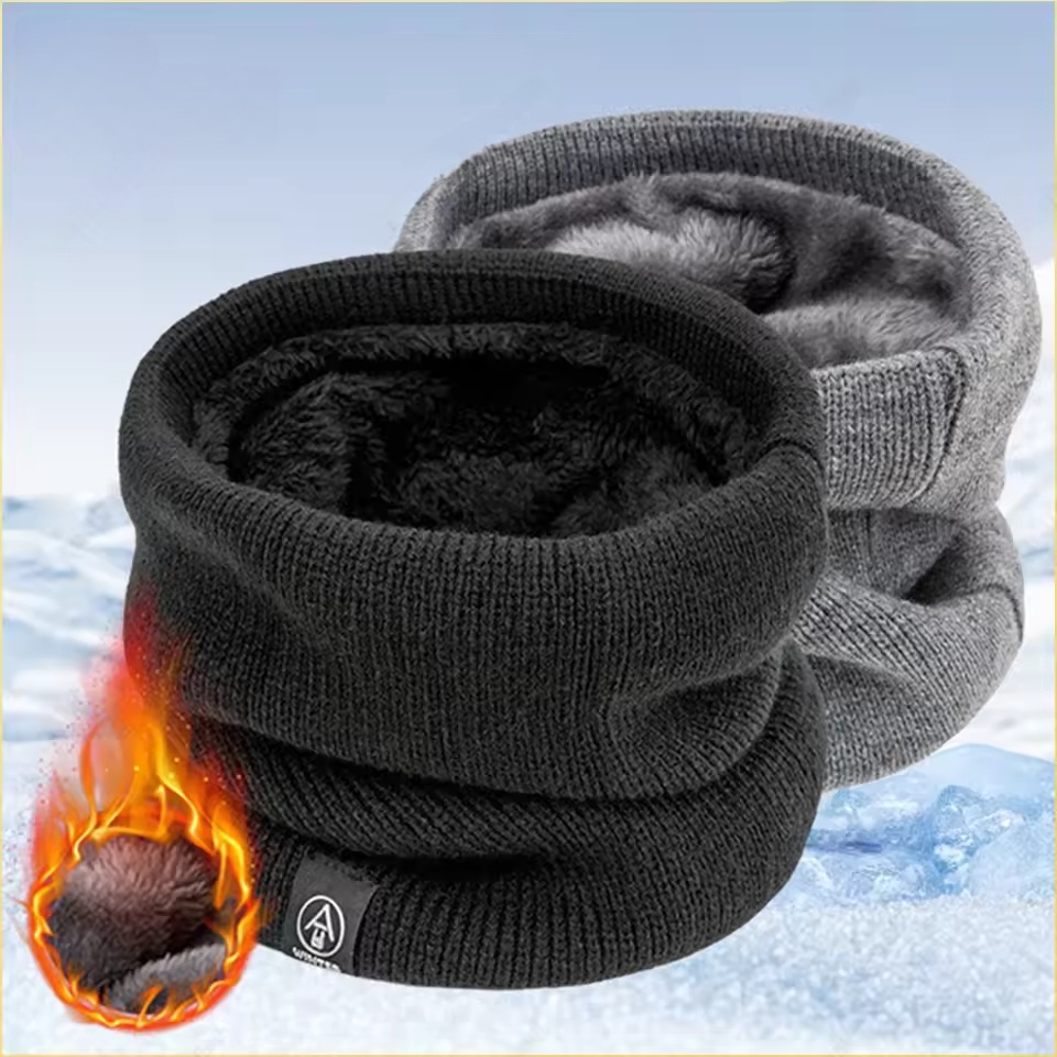 冬用ネックウォーマー スカーフ フリース裏地付き 防風ゲート - Neck Gaiter Fleece のレビューと価格