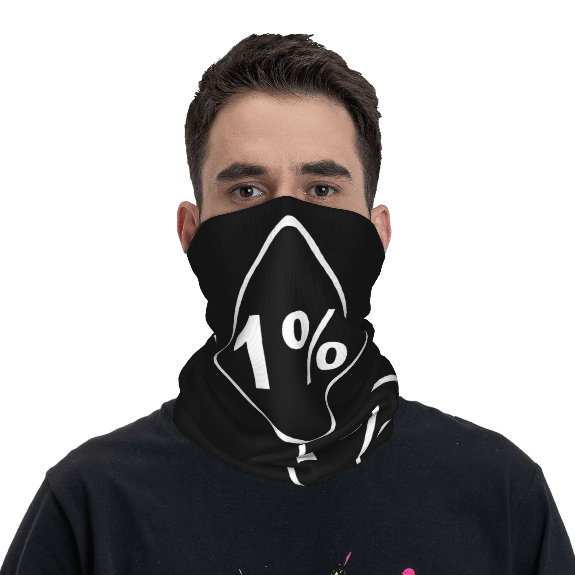 カスタムワンパーセンター1%ネックゲイター男女兼用UVフェイ - Neck Gaiter Fleece のレビューと価格