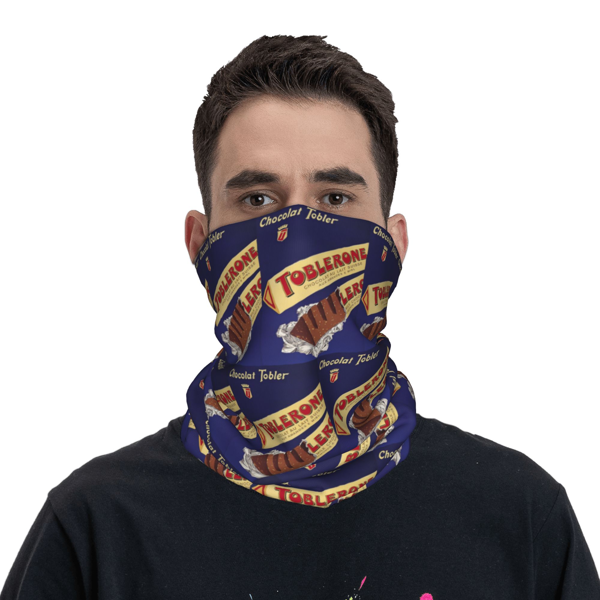 チョコレート トブラーロン 1959 ティム プリント バン - Neck Gaiter Fleece のレビューと価格